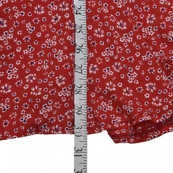Nwt Sundae Muse Gabriella Floral Mini Dress Red Size 2 - Picture 15 of 15